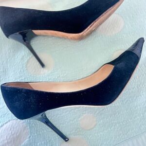 Jimmy Choo Black Suede Heels